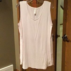 White Tank Top, XL